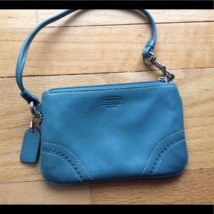 leather Coach Wrislet